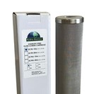 Hydro-genics   Stainless Steel Cleanable Filter  10  Length  2 5 od  10 Micron