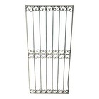 Antique Victorian Iron Gate Window Garden Fence Architectural Salvage Door  041