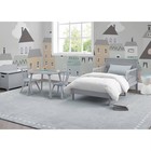 Collins Wood Toddler Kids  Bed Greenguard Gold Certified Gray - Delta Children