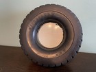 Vtg Firestone Ashtray Transteel Radial Tie Red Label Original Glass   T11