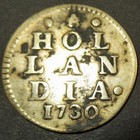 Certificate Authenticity 1730 Dutch Colonial New York Silver Loin Dime Hollandia