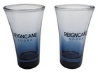 Lot Reigncane Vodka 4x 2oz Shot Glasses   1 Jigger