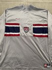 Vintage Nike Team Usa Soccer Warm Up Shirt Men   s M