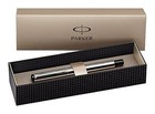 Parker Vector Shiny Ss Chiseled Rollerball Pen Blue Ink - S0908750 By Parker