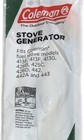 Coleman 3000005106 Camp Stove Generator For413e 413f 413g 426b 425c 426d 442 443