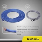 Recoil Rc4d True 4 Gauge Car Audio Dual Amplifiers Cca Wiring Installation Kits