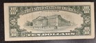 1995 Ten Dollar Federal Reserve Note  10 - Gutter Fold  Error  92320