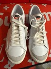 Nike Blazer Low  77 Vintage Sneakers Featuring A White Leather Upper And Black S