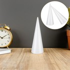 6 Pcs Foam Craft Cones For Crafts Diy Christmas Ornaments Shapes