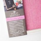 Philip Whitney Message Sign Board Pink With White Frame 14  X 14  New
