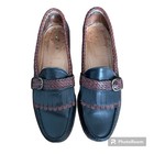 Allen Edmonds Monterey Loafer Dress Shoes 9 5 A Black Brown Leather Vintage