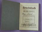 Ww2 Germany   Employment Record Book 1939-1947