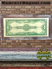 1923  1 Dollar Silver Certificate Large Size Note Blue Seal Horse Blanket-7320e