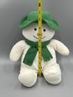 Rare Vintage Eden The Snowman Raymond Briggs 13 Inch With Green Hat And Scarf