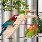 Bird Perch Bird Cage Accessories Platform Swing - For Parrot parakeet budgies  C