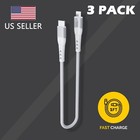 3 Pack Iphone To Usb C Fast Charger Cable For Iphone 14 13 Pro Max 12 11 Xs X Xr
