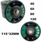 200pack Ceramic Flap Discs 4 5 X 7 8-inch Type 29 Ceramic Grinding Wheel P40-120