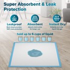 Petcellence Large Puppy Pads 100 Count - 24  X 24  Pee Pads For Dogs With Adhesi