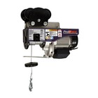 1100 Lb   2200 Lb 220v Electric Rope Hoist W trolley 60hz W  Emergency Stop H1