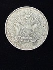 1943 Ecuador Silver 5 Sucres Antonio Jose De Sucre Mo Coin Km  79 Nf048