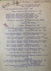 Vintage 1941 Langley s Restaurant Menu  Portland Maine Me  1940s Cuisine