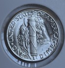 1944-d   Mercury Dime   Choice Bu   Brilliant Unc    Ms  