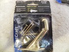 Handrail Hand Rail Brackets 2-7 8   Mintcraft Stairs Polished Brass Lot Of 4 Nos