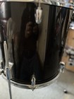 Yamaha Stage Custom 14 Inch Floor Tom In Raven Black  Excellent Condition 