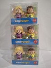 Fisher-price Little People  3 Packs  A Boy   A Girl Character - 6 Figures Total
