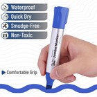Mr  Pen- Jumbo Permanent Markers  4 Pack  Blue  Chisel Tip  Large Color Set 