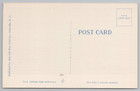 Vintage Linen Postcard Beautiful Surf By Moonlight Asheville Post Card Co 