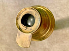 Vintage 3-draw Brass   Wood Maritime Telescope     Antique Style Spyglass