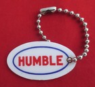 Original Humble Oil   Refining Gasoline Company Keychain Vintage Key Chain