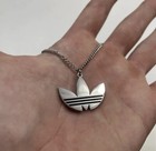 Silver Plated Adidas Inspired 20    Necklace   Pendant