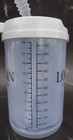 Mug Graduated Reusable W  Lid Straw Whirley Drink Works Hospital Clear 20 Oz