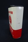 Vintage Marathon 1 Qt Outboard Motor Oil Metal Can Empty Ohio Oil Co 