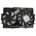 Radiator condenser Cooling Fan For 19-16 Audi A4 s4 3 0l