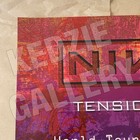 Nine Inch Nails 2013 Tension World Tour Chicago La Ny Record Store Promo Poster