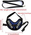 Rabbit Harness With Leash For Bunny Small Animals  Blue