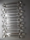13 French Antique Crystal Chandelier Mantle Luster Spears Prisms