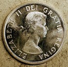 Canada          Silver Dollar Totem Pole 1958 Uncirculated