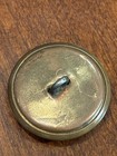 Brass Military Button U S Navy Second Petty Officer 2 Chevrons Vintage