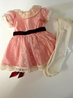 American Girl Beforever Samantha Doll Meet Outfit Replacement Dress   Tights