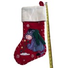 Eeyore Felt 3d Christmas Stocking 17  Winnie The Pooh Disney Store Plush Holiday