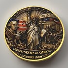 Amazing  250th Anniversary Usa  Engraved 1776-2026 Commemorative Coin Medal
