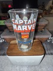 2008 Marvel Comics Marvel Captain Marvel Super Hero Glass Toon Tumbler 16oz
