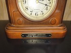 Vintage Disney Mickey Mouse 60th Anniversary Wood Seiko Clock Collection 1987 