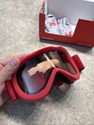 Giro Verse Ski Goggles Adult Med Gloss Red Throwback Super Fit Scarlet Lens Snow