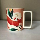 New Rare 2019 Starbucks Holiday Red Fox Ceramic Mug 12 Oz Christmas
