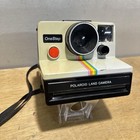 Vintage Polaroid Onestep Land Camera Instant Film Sx-70 Rainbow Strap